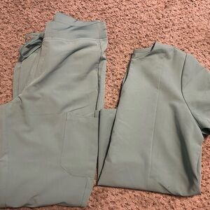 Sea Foam Green Mandala Scrubs